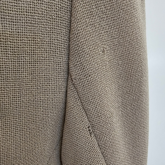 Designer, 80s, luxury, 90s, blazer, armani, tan, jacket, office, business, party - Picture 4 of 9